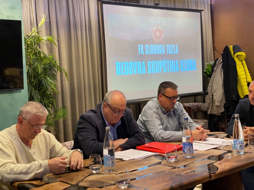 Održana redovna izvještajna Skupština FK Sloboda Tuzla