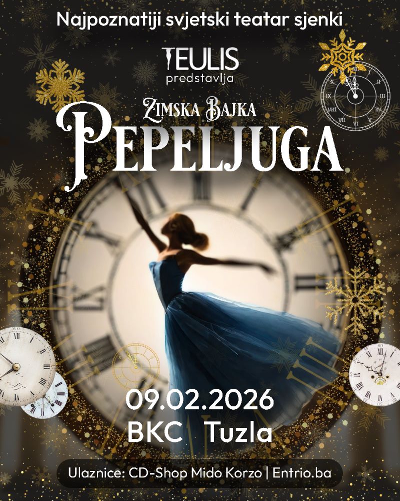 Predstava „Pepeljuga“ najpoznatijeg svjetskog teatra sjenki dolazi u Tuzlu 9. februara