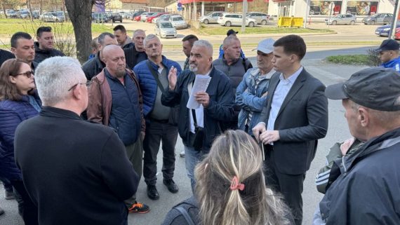 Premijer Tuzlanskog kantona razgovarao sa bivšim radnicima Koksare