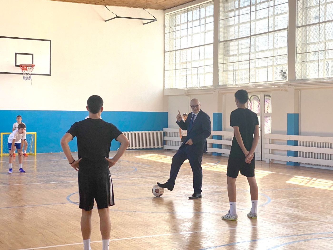 Obnovljena fiskulturna sala u Osnovnoj školi „Kreka“