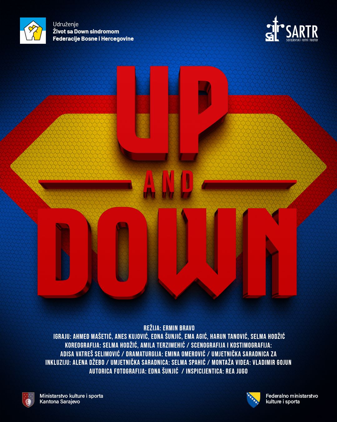 Gostovanje predstave “UP AND DOWN” u Narodnom pozorištu Tuzla