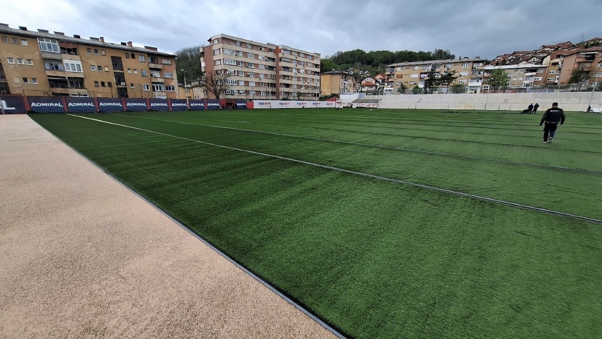 Radovi na pomoćnom stadionu „Tušanj“ u završnoj fazi