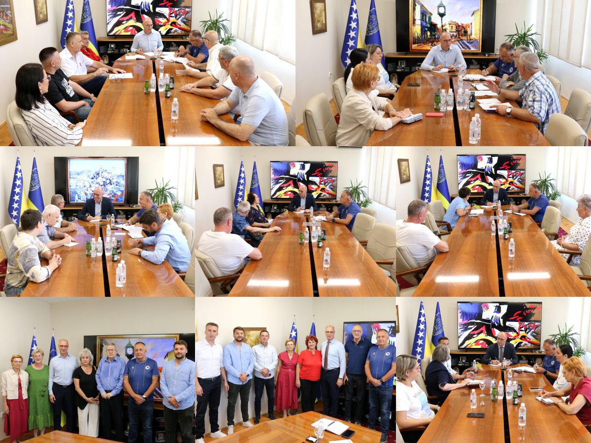 Protekle sedmice gradonačelnik Lugavić razgovarao s predstavnicima Mjesnih zajednica sa područja Tuzle o razvojnim projektima i prioritetima