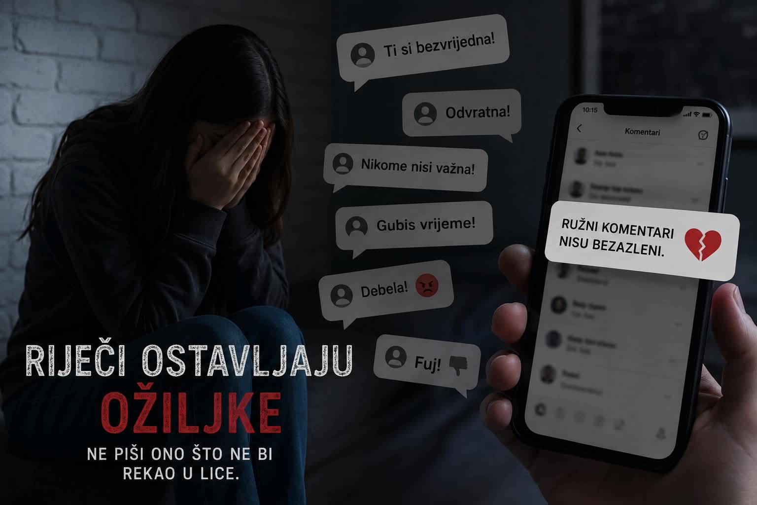 Piše dr. sc. Amra Imširagić: Ružni komentari-riječi koje ostavljaju ožiljke