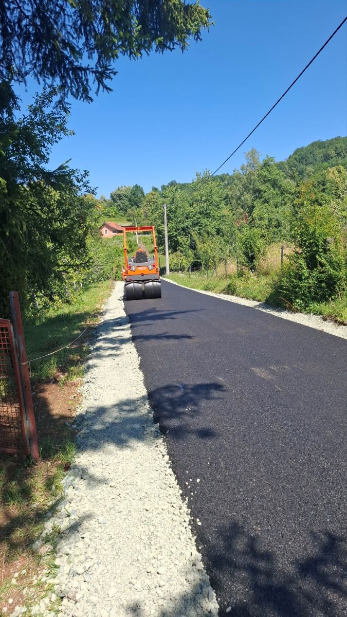 Završeni radovi na putnoj infrastrukturi u naselju Četenište