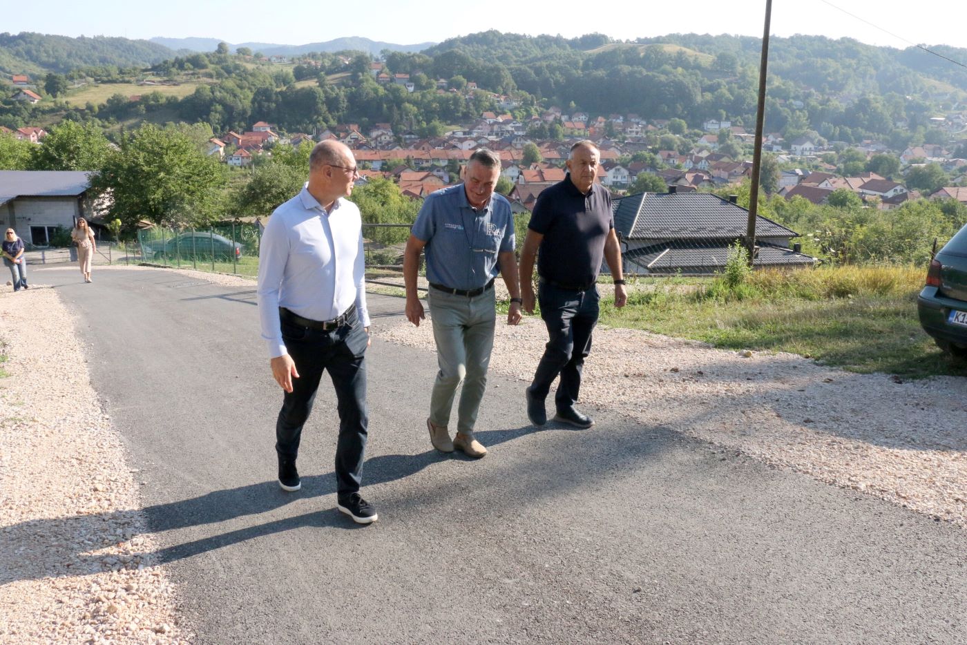 Grad Tuzla: Unaprijeđena putna infrastruktura u naselju Majdan
