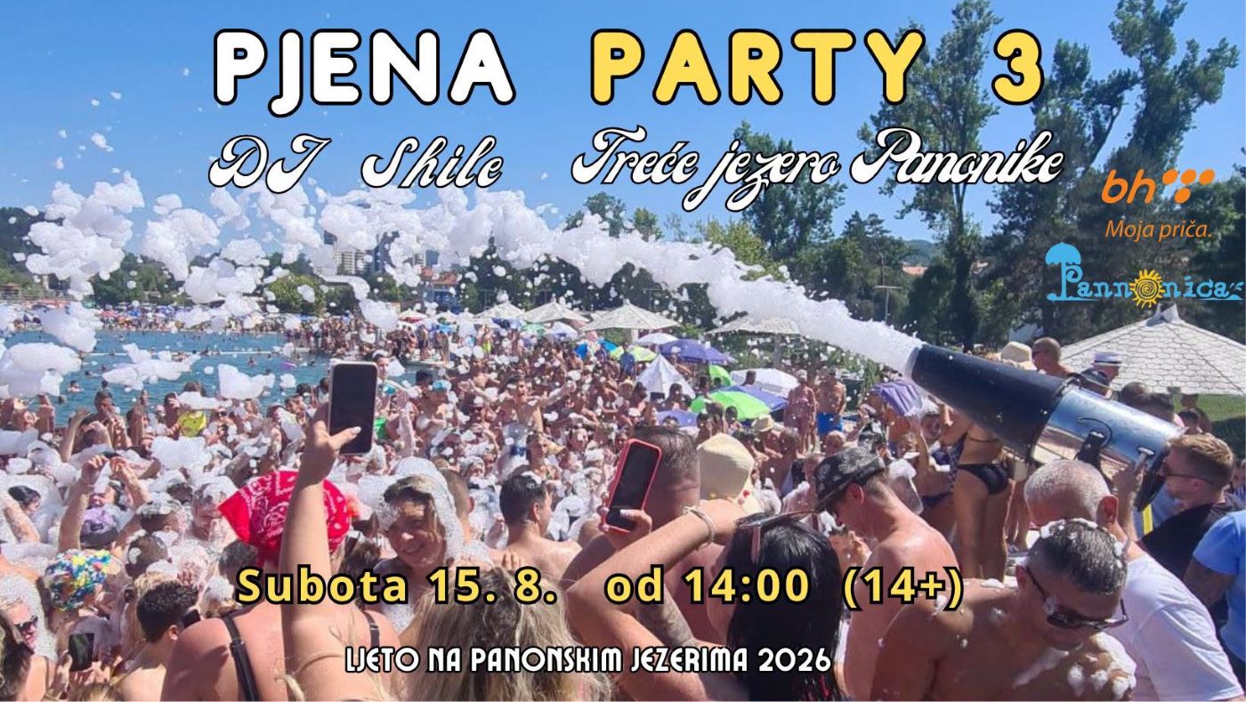 Pjena Party se vraća na Panoniku!