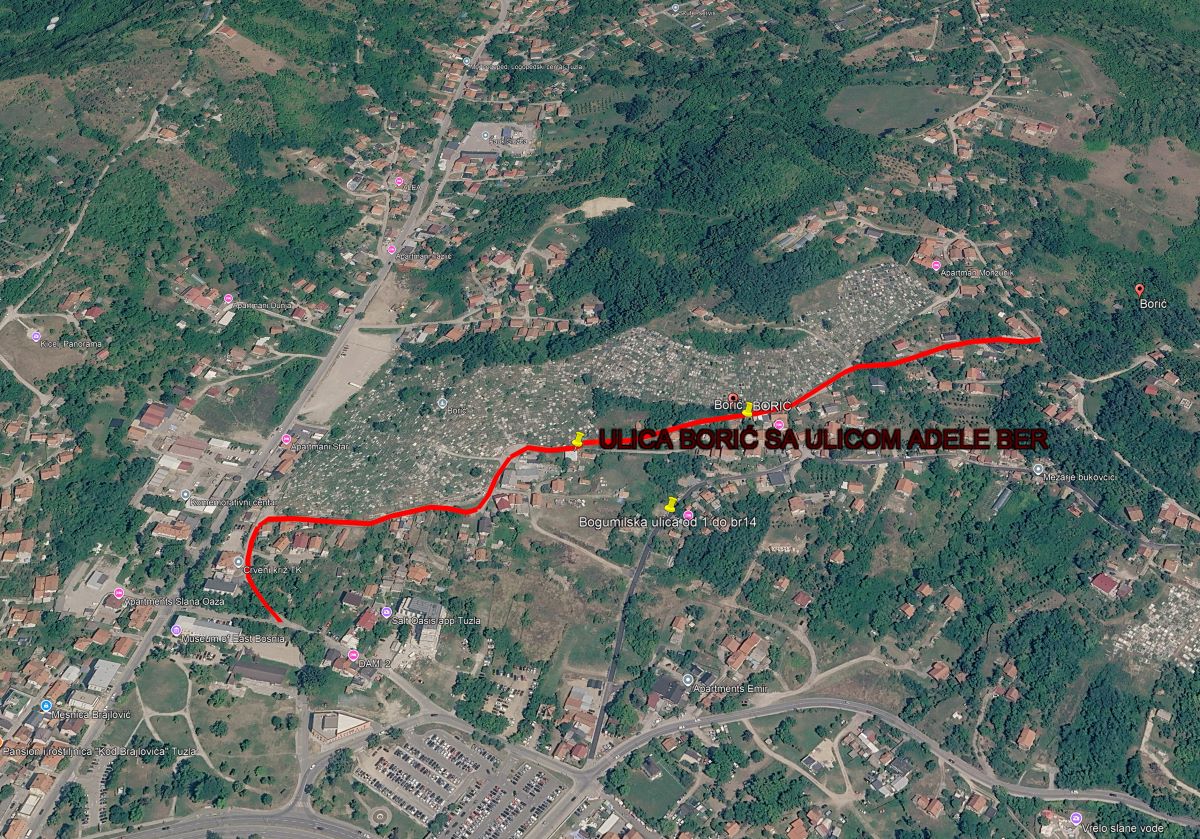 Potpuna obustava saobraćaja u ulici Borić od 23. septembra